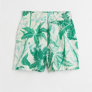 XL Linen Pull-on Shorts